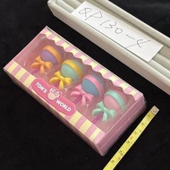 綜合造型4入小橡擦 橡皮擦 棒棒糖 冰淇淋 湯姆熊限定紀念版@qp130-4