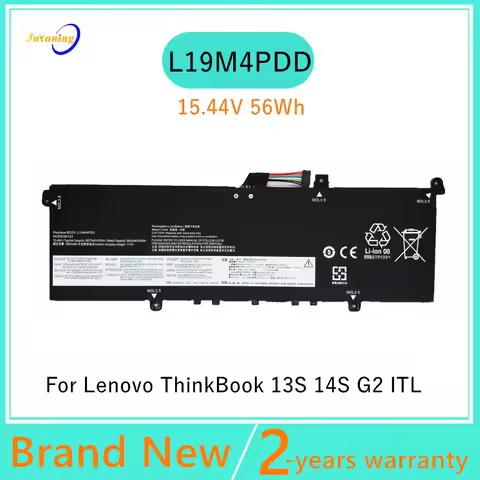 L19M4PDD L19D4PDD L19C4PDD Laptop battery For Lenovo ThinkBook 13s 14S G2 ITL 5B10Z37621 SB10Z37619 