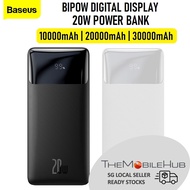 Baseus Bipow 20W 10000mAh 20000mAh 30000mAh Digital Display Power Bank Fast Charging Powerbank