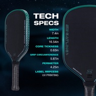 Gatling 5S Gradient Pickleball Paddle, Gen5 Inner Core T800 Carbon Fiber Pickleball Racket