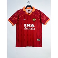99-00 Roma Home Jersey Soccer Jersey Sports T-Shirt