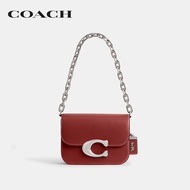 COACH กระเป๋าสะพายไหล่รุ่น Idol Bag สีแดง CM557 LHE5D