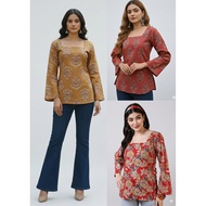 DEBAYU Nayo Cotton Short Kurti for Ladies Size S to XXL Long Sleeve Tunic/Blouse