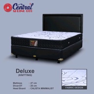 Springbed Central Legian 160x200 FULLSET Divan Custom Garansi