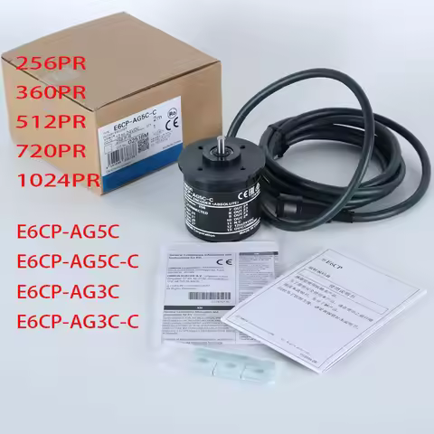 Absolute encoder E6CP-AG5C E6CP-AG5C-C E6CP-AG3C E6CP-AG3C-C/256P/R360P/R512P/R720P/R1024P/R