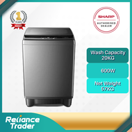 【Free Shipping】 Sharp Washing Machine 20KG ESX2021