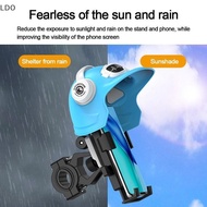 <LDO> Waterproof Motorcycle Phone Holder Bracket with Helmet Shade for Cell Phone Nice