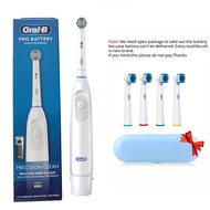 Oral B Electric Toothbrush 2D Rotating Clean Teeth Oral Hygiene Dental with Replaceable Heads