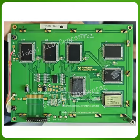 Original PG320240D-P6 LCD Screen Panel PG320240D-P6B PG320240WYF-DNNHYQ powertip