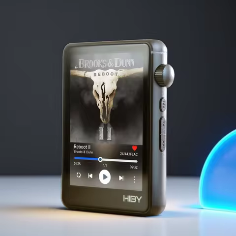 HiBy R3 II 2025 / R3 Gen 2 Music Player Bluetooth 5.1 WiFi MQA16X DSD256 Web Radio USB Audio Dongle 