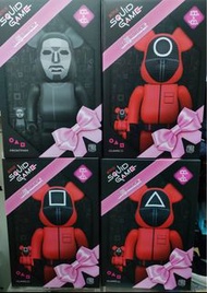 Be@rbrick 魷魚遊戲 全新未開 100% &amp; 400% 一套4款 Squid Game