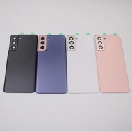 A+ Back Glass Battery Cover For Samsung Galaxy S21 5G SM-G991B/DS SM-G991U Rear Door Housing Case Re