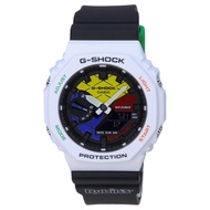 Casio RUBIKS x G-Shock Limited Edition Analog Digital Colorful Dial Quartz GAE-2100RC-1A GAE2100RC1 200M Mens Watch