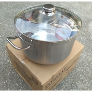 Fivestar 3-Bottom Stainless Steel Chicken Boiled Chicken With 30cm Sutra Line Using Genuine Induction Hob, Stainless Steel 3-Bottom Chicken Boiling Pot Five