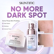 SKINTIFIC Anti Dark Spot Skincare Set 2pcs 377 Serum + moisturizer Niacinamide Brighten for Acne Sca