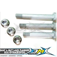 UNITRACK BOLT + NUT PACKAGE KLX 140 150 230 DTRACKER 150 92154-1185 92153-1828 92153-1829 92015-1433