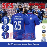 【SFS】 Top Quality 2025 Chelsea Home World Club Final Version Soccer Football Jersey Sports Jerseys F