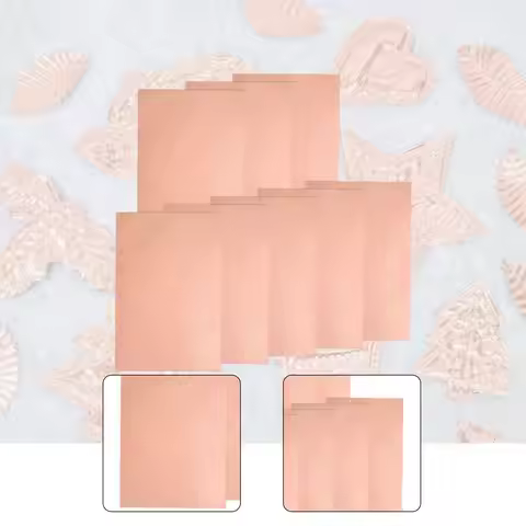 Embossed Metallic Cardstock Paper Sheets for Crafting Supplies Custom Packaging Paper and Event Invi