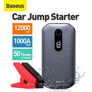 【Local Stock】Baseus Car Jump Starter 12000mAh 1000A 12V Battery Booster High Power Multi-function Car Power Bank with LED Flash Light