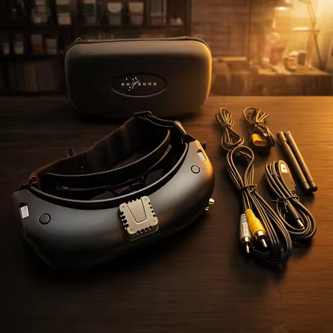 SKYZONE SKY04X PRO FPV Goggles OLED 5.8G 48CH Steadyview Receiver 1920X1080 HD DVR Head Tracker for 