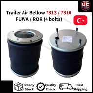 FUWA ROR Trailer Air Spring Axle Bellow / Air Bellow 7810 & 7813 Small Tall (Made in Turkey)