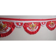 GARUDA BACKGROUND FLAG 10 WAVES 9 METERS