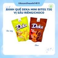 [72G zip bag] DEKA Mini Bites _ Flavor: Choco and durian