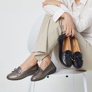 Sofe Cushion Round Toe Cow Leather Loafer