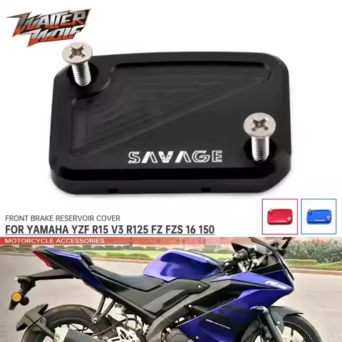 Front Brake Fluid Reservoir Cap For YAMAHA YZF R15 V3 R125 FZS FZ 150 FZ16 Motorcycle Front Brake Cy