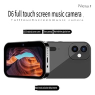 D6 3-Lens CCD Digital Camera 16MP HD Video Touch Screen Student Portable Vlog Camera D6