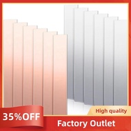 12 Pcs Pure Copper Zinc Anode Sheet 99.9% High Purity Copper Zinc Electrode Strips 0.04 Inch X 0.98 