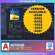AutoCAD 2026/2025/2024/2023/2022/2021 | For Windows Only | Full Version | Lifetime 100% Works