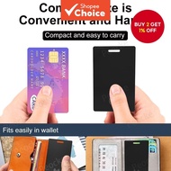 Trendy New GPS Wallet Tracking Card, Smart Locator Tag for iPhone iOS Device - Find My Airtag Key Fi