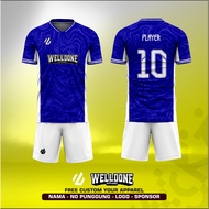 WELLDONE! FRANCE RETRO JERSEY FRENCH/ FOOTBALL JERSEY/ SUPPORTER JERSEY/ VINTAGE JERSEY/ CLASSIC OLD