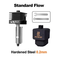 High Quality Standard Flow Hotend for Bambu Lab H2D 0.2/0.4/0.6/0.8mm Hardened Steel Nozzle Replace