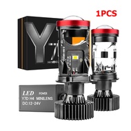 【Ready Stock】130Watt Y7D Lampu Led Mobil Dan Motor H4 / Biled / Mini PJECTOR PROJIE Y7D SUPER BRIGHT