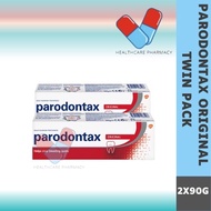 PARODONTAX ORIGINAL 2X90G TWIN PACK TOOTHPASTE