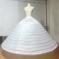 12hoops 10hoops petticoat Oversized peticoat for dresses petticoat for wedding gown diameter:170cm