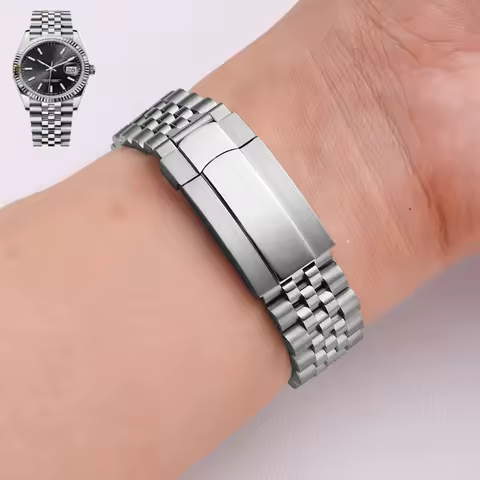 904L Stainless Steel Watch Bracelet Luxury watchband 20mm For Rolex Oyster Perpetual Datejust DAYTON