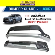 HC Cargo Toyota Corolla Cross 2020 2021 2022 Luxury Bodykit Body Kit Front Rear Bumper Guard Skirt Lip Diffuser
