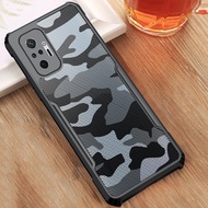 Clear Acrylic Casing For Redmi Note 11/Note 11 Pro/Note 11 Pro/Redmi Note 11S 10s Case Transparent Ring Cover Anti-fall Camouflage Phone Cases