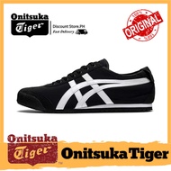 【100% Genuine】Onitsuka Tiger Tokuten Black white for men and women Low-top casual sneakers