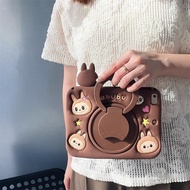 For Samsung Galaxy Tab A9 Plus 11.0 X210 X216B X218U A9 8.7inch X110 2023 Rotating Stand Kids Safe C