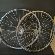 20 inch bicycle rims, rust-proof iron 20-inch wheelset, ready-to-use spoke rims