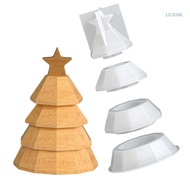 【CH】 Stackable Resin Box Silicone Mold Set For DIY Holiday  And Jewelry Storage
