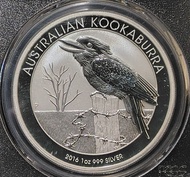 2016年澳洲最高等級銀幣，PCGS MS70評級笑翠鳥，1盎司，1澳元純銀現代硬幣