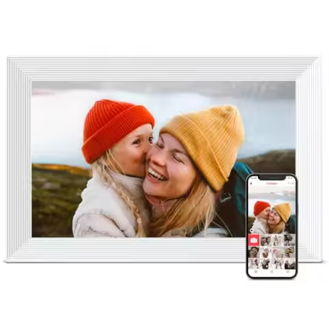 Digital Picture Frame 10.1 inch Frameo Digital Frame WiFi 1280 * 800 IPS HD Touchscreen 32GB Storage