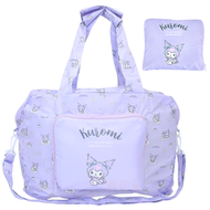 Kuromi 特大行李手提袋可收納 (平行進口) (紫)
