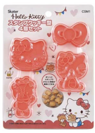 Hello Kitty整餅製作模具曲奇 大粒 約4個 / Hello Kitty模具曲奇 / 餅模 平行進口