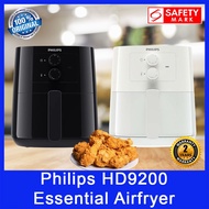 Philips HD9200 Air Fryer. Available in White (HD9200/11) and Black (HD9200/91). Up to 90% Less Fat. 2 Years Wty.